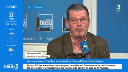 Philippe Bardet, viticulteur à Saint-Émilion