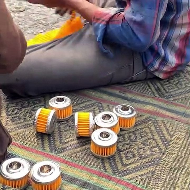 Car oil filter manufacturing process local