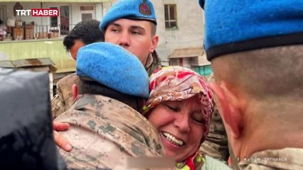 İslim teyzeyi kurtaran jandarma anlattı: Duvarları kırdık, pencereleri söktük