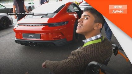 Impian pemuda Malaysia pandu Porsche tercapai di Weissach