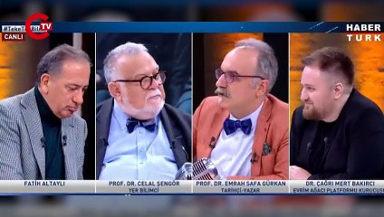 Celal Şengör'le yayına katılan Emrah Safa Gürkan'ın sözleri gündem oldu: 'Diplomasız da her şey olabiliyorsunuz ama...'