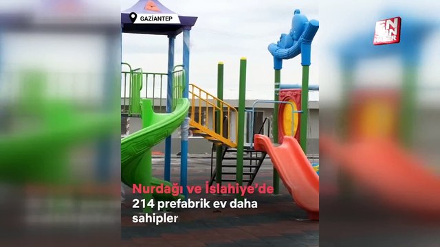 Murat Kurum: Nurdağı ve İslahiye’de 214 prefabrik evi daha teslim ettik