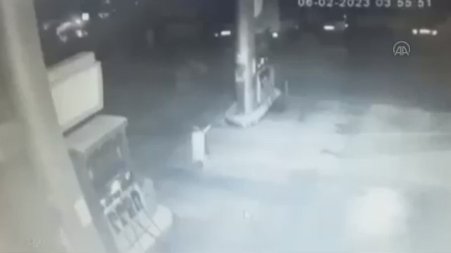 Deprem anına ilişkin yeni görüntüler ortaya çıktı