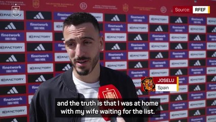 Descargar video: ‘We will give everything for our country’ - Spain trio excited ahead of Euro Qualifiers