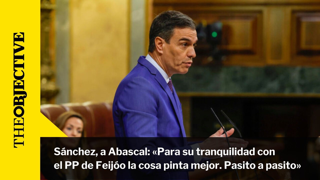 Sánchez, a Abascal: «Con este PP lo tiene más fácil»
