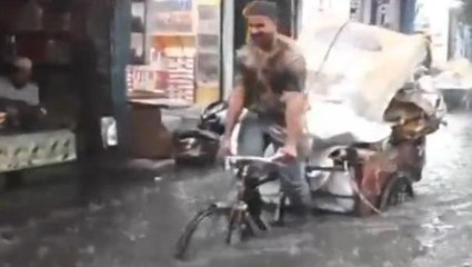 सहारनपुर: लगातार हो रहे बारिश से शहर में जलजमाव, नगर निगम की खुली पोल