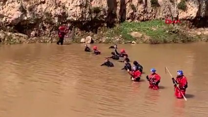 Düştüğü derede kaybolan Fatma'yı arama çalışmalarında 6'ncı gün