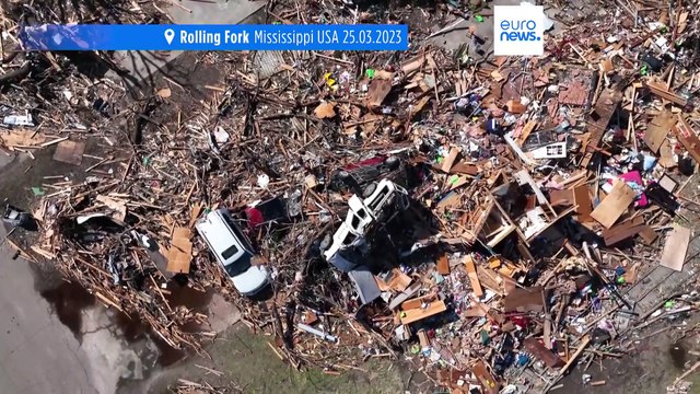 Das Haus wurde weggerissen - mindestens 26 Tote nach Tornados in Mississippi und Alabama