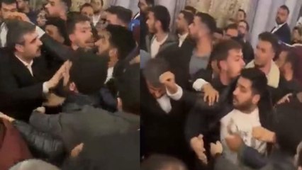 AKP'nin temayül yoklamasında yumruklar konuştu