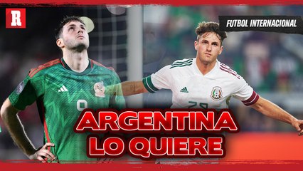 ¡Santi Giménez en la mira de Argentina! 🇦🇷