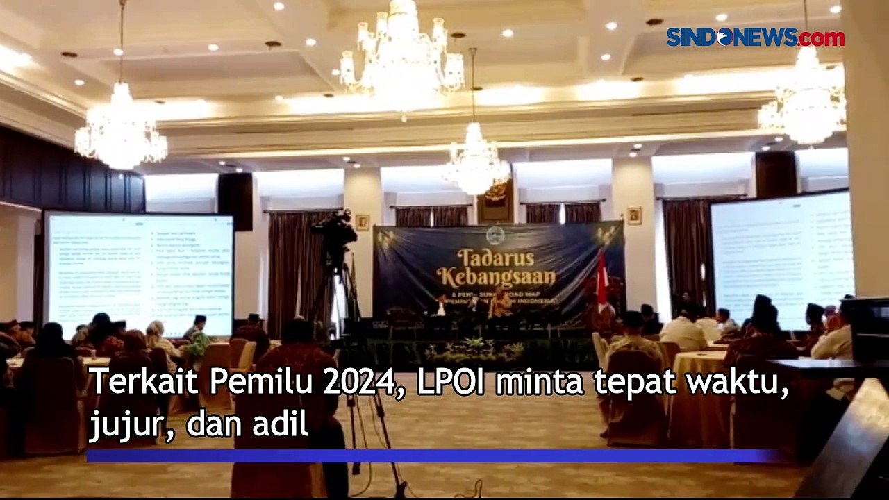Ormas Islam Gelar Tadarus Kebangsaan, Minta Pemilu Tepat Waktu, Jujur, dan Adil