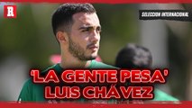 LUIS CHÁVEZ habla sobre su primer partido en el Azteca