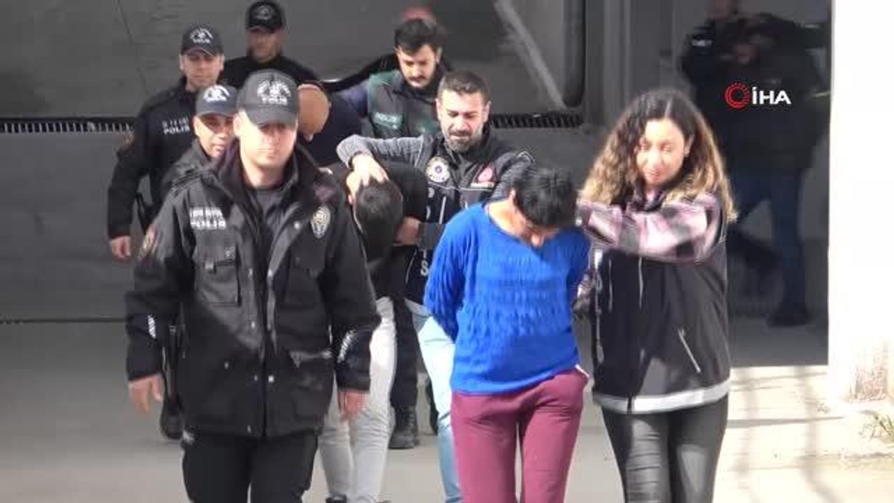 Kökünü Kurutma operasyonunda 77 'torbacı' adliyeye sevk edildi
