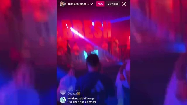 Messi, Tini, Antonela y De Paul bailando en una discoteca de Argentina: ya es viral en redes