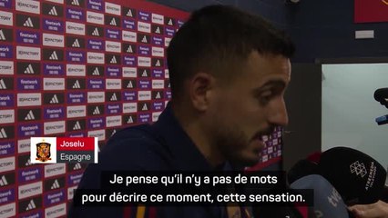 Espagne - Joselu : "Il n'y a pas de mots pour décrire ce moment"