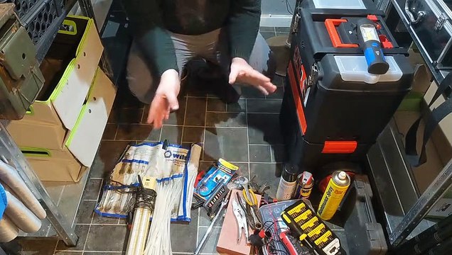 SLOW TV | Building an organiser and sorting some things out, then sorting a load tools out too.
