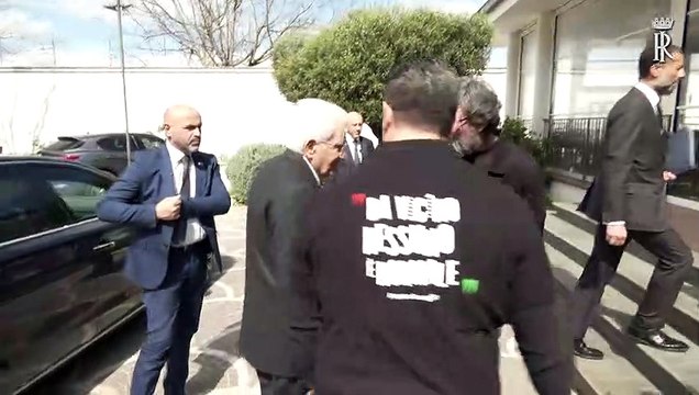Mattarella a Casal di Principe, pranzo nella villa confiscata al clan dei Casalesi
