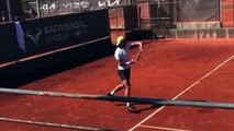 ATP - Pendant ce temps-là à Manacor, Rafael Nadal se prépare sur terre et ça cogne !
