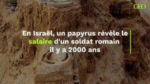 Le salaire d'un soldat romain découvert sur un papyrus
