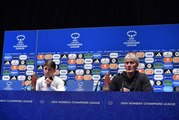 R️eplay : Conf de presse de Gérard Prêcheur et Elisa De Almeida avant Paris Saint-Germain - VfL Wolfsburg