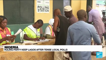 Ruling party claims victory in Nigeria local elections amid vote-buying accusations