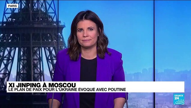 Xi Jinping à Moscou : le plan de paix pour l'Ukraine évoqué avec Poutine