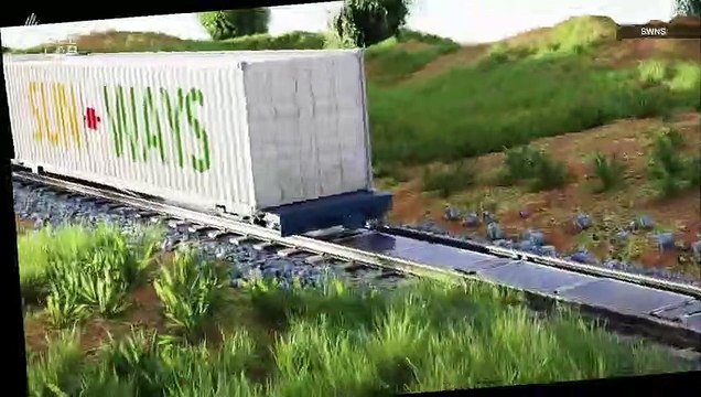 This Train Car Lays Solar Panels Between Tracks, Hopes to Solve Two Energy Conundrums at Once