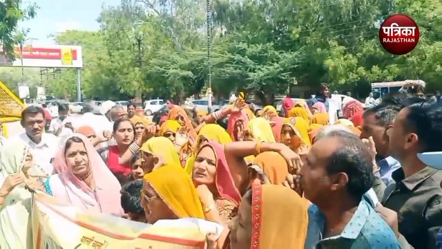 VIDEO : दिन में कलक्ट्रेट पर प्रदर्शन, रातभर थाने के बाहर धरना, सात जने गिरफ्तार