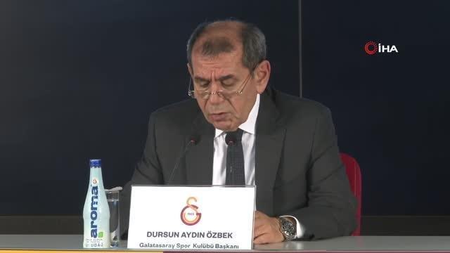 Dursun Özbek: Şimdi çekilin o karanlık köşelerinize, Türk futboluna aydınlığı size rağmen getireceğiz -1-