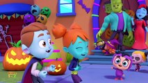 Halloween Wheels On The Bus   More Spooky Nursery Rhymes & Scary Cartoon