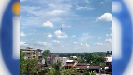 Accidente del Helicóptero  en la ciudad de Quibdó