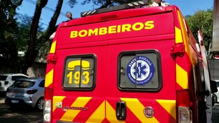 Jovem tem corte contuso no crânio após sofrer queda