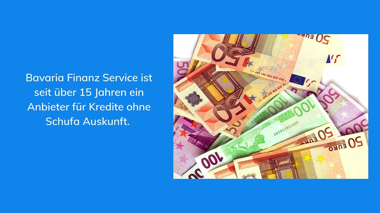 Bavaria Finanz Service: Ist Bavaria Finanz seriös?