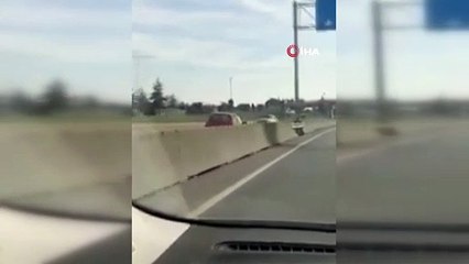 En ağır cezayı verin! Yalova - İzmit karayolunda korku dolu anlar