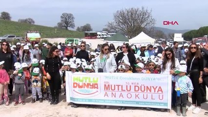 DEPREMDE HAYATINI KAYBEDENLER İÇİN MANİSA'DA HATIRA ORMANI OLUŞTURULDU