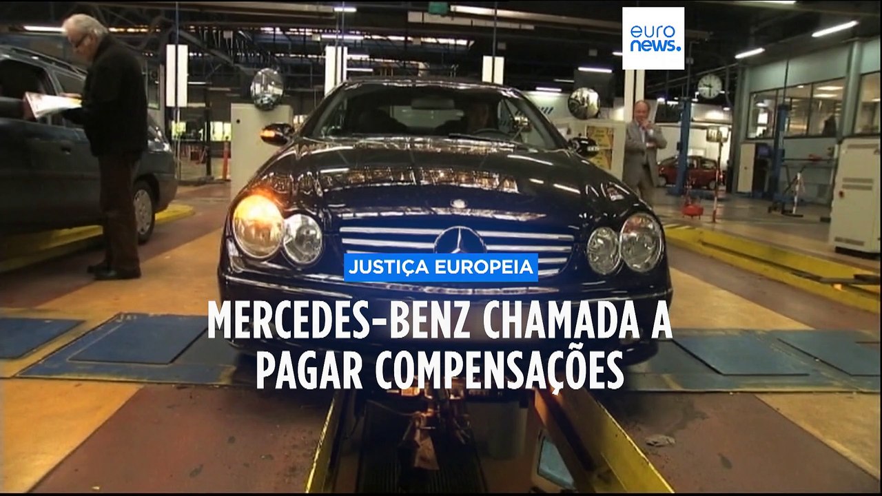 Justiça europeia diz que Mercedes deve pagar compensações por usar software que altera emissões