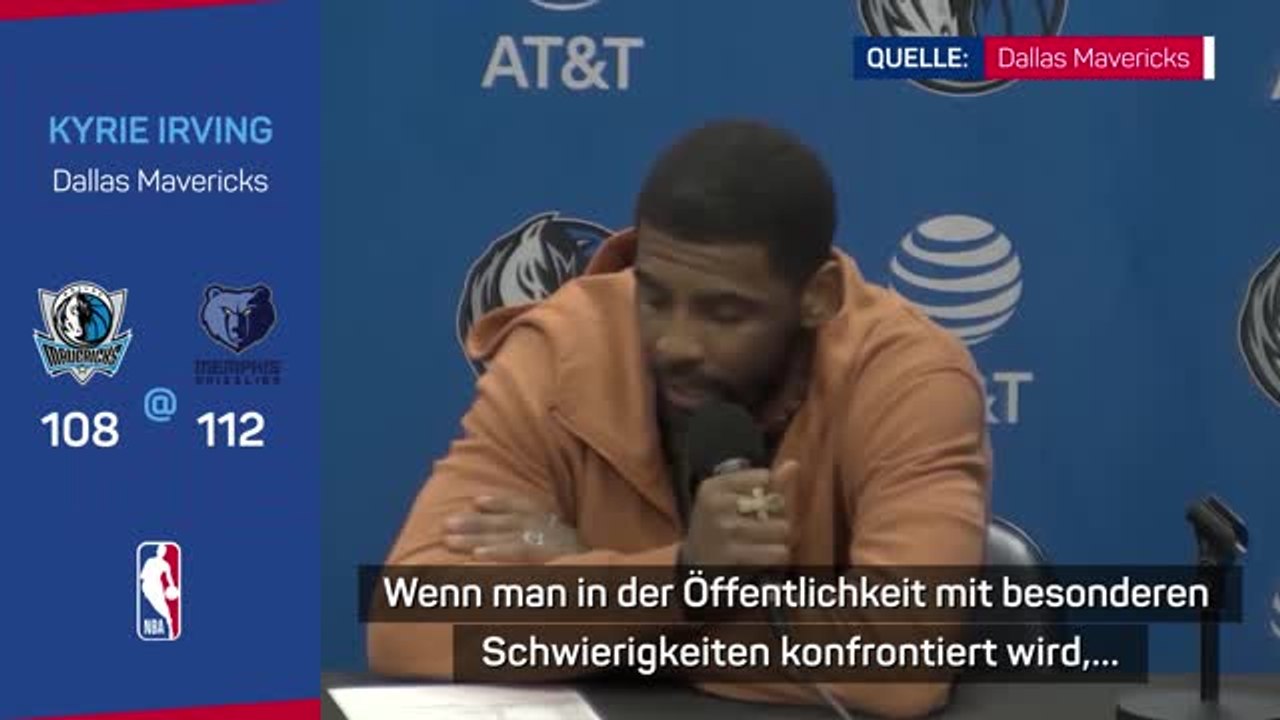 Kyrie über morant: "bete für seinen seelenfrieden"