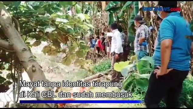 Geger! Penemuan Mayat Perempuan Membusuk di Kali CBL Bekasi