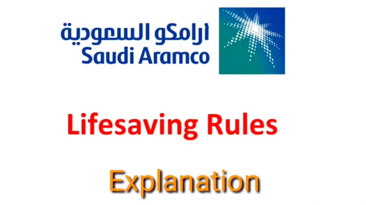 Saudi Aramco Life Saving Rules
