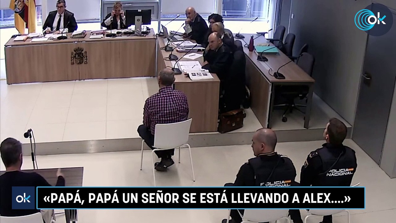 «Papá, papá un señor se está llevando a Alex....»