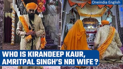 Download Video: Amritpal Singh’s wife Kirandeep Kaur being questioned by the Punjab Police | Oneindia News