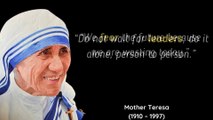 Mother Teresa Quotes About Love That Will Change Your Life  Mother Teresa Life Changing Quotes