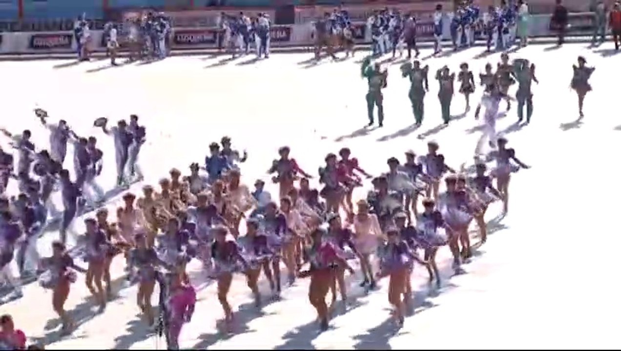 Caporales Vientos del Sur - Concurso en estadio [Candelaria 2017]