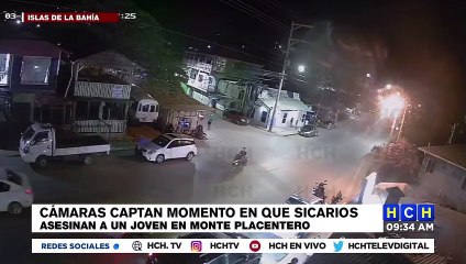¡Desconocidos interceptan y asesinan a motociclista en Roatán!