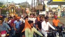 Vehicle rally on Hindu New Year, echoes of Lord Ram