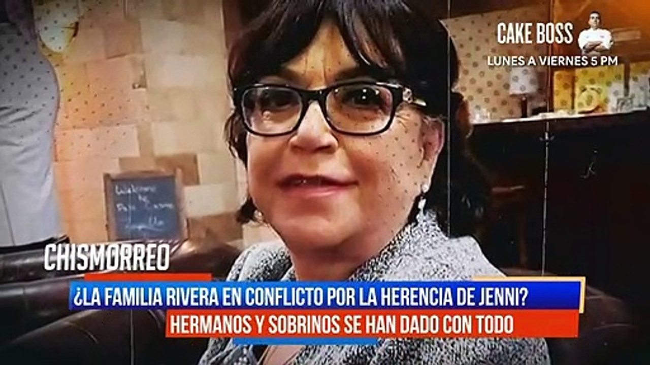 ¿La familia rivera en conflicto por herencia de Jenni Rivera?