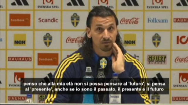 Ibrahimovic: sono il passato, il presente e il futuro del calcio