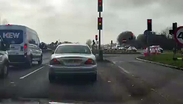 New roundabout A27 Shoreham/Lancing Westbound