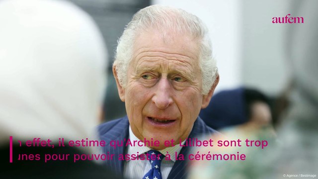 Couronnement de Charles III : la grosse erreur au sujet de Archie et Lilibet