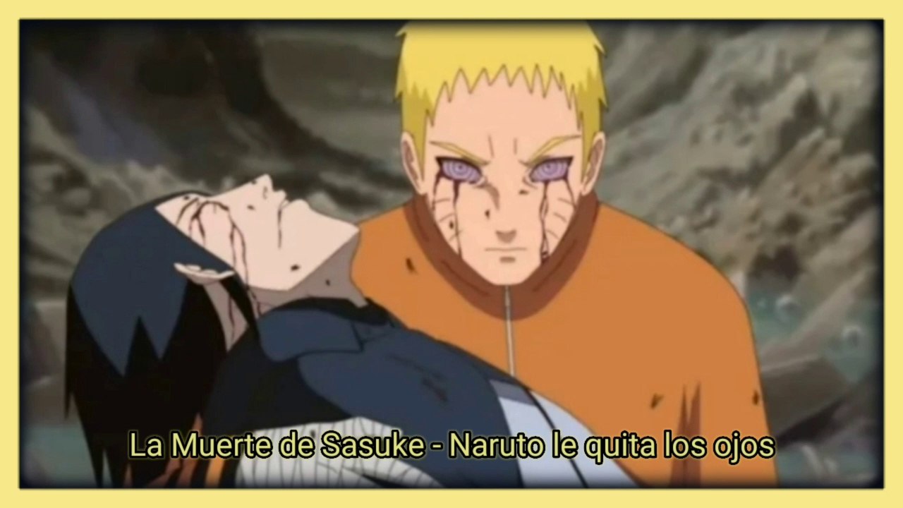 La Muerte de Sasuke y Naruto toma sus ojos - BORUTO | Teoría